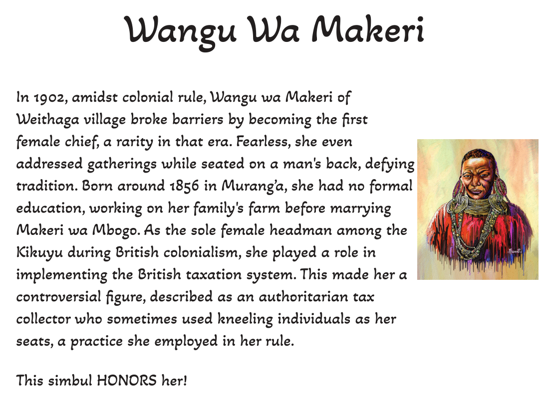 Wangu Wa Makeri - 1